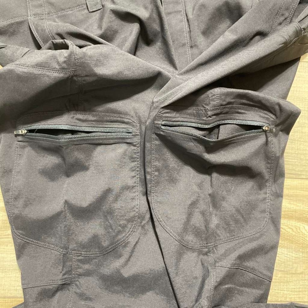 LL Bean Womens Vista Trekking Pants Size 24W Black‎ Quick Dry Lightweight - Picture 7 of 13